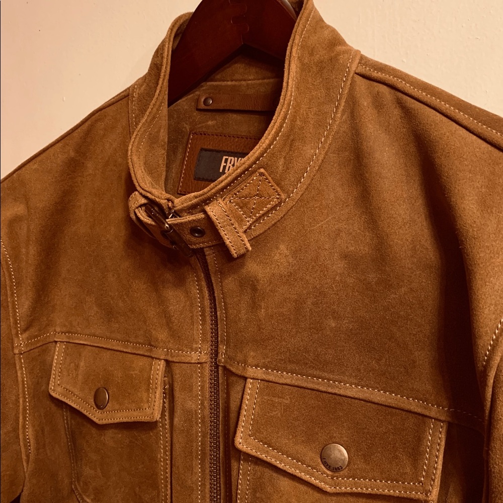 FRYE military jacket in L